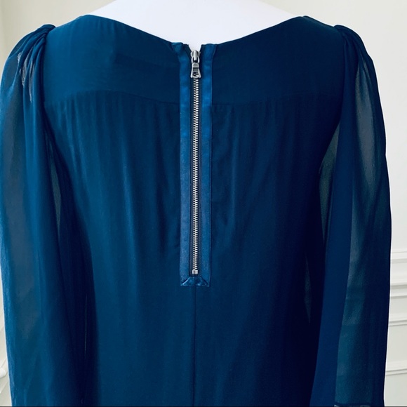 ALICE + OLIVIA ELEONORA TRUMPET SLEEVE DRESS - Picture 8 of 15